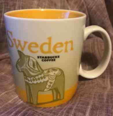Starbucks Collector Series city mug cup 16 oz. Sweden Global Icon 2012 - Sold on eBay Jan, 31st 2019 for $25.00