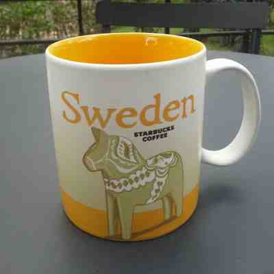 Original Starbucks City Mug 16 oz SWEDEN Series 2016-2017 Discontinued - Sold on eBay Jan, 24th 2019 for $35.00