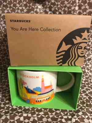 Starbucks Stockholm Sweden You are here YAH mug new - Sold on eBay Jan, 14th 2019 for $69.00