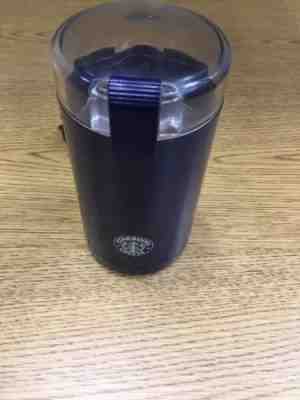 STARBUCKS VINTAGE BOSCH NAVY BLUE BLADE ELECTRIC COFFEE GRINDER FREE SHIPPING - Sold on eBay Dec, 25th 2018 for $18.00