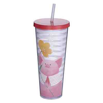 Starbucks Taiwan 2019 Chinese lunar year of pig togo cup 24oz - Sold on eBay Feb, 1st 2019 for $27.50