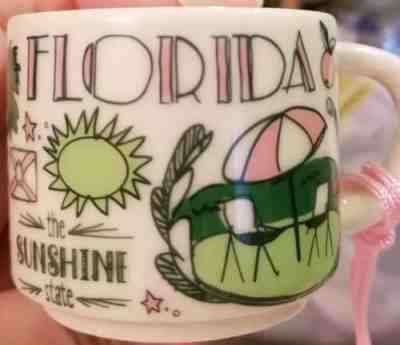Starbucks Florida Demitasse Ornament Been There Series Collection 2018 NIB - Sold on eBay Feb, 9th 2019 for $20.00