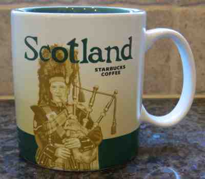 NWT Starbucks SCOTLAND UK Global Icon City Collector Series Mug with SKU - Sold on eBay Feb, 4th 2019 for $59.99