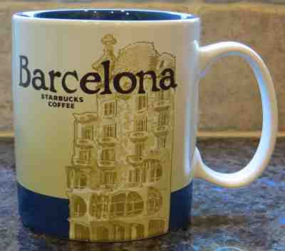 NWT Starbucks BARCELONA Spain Global Icon City Collector Series Mug with SKU