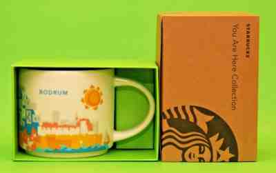 STARBUCKS COFFEE MUG TURKEY TURKISH MUG NEW YAH YOU ARE HERE BODRUM - Sold on eBay Feb, 14th 2019 for $34.99