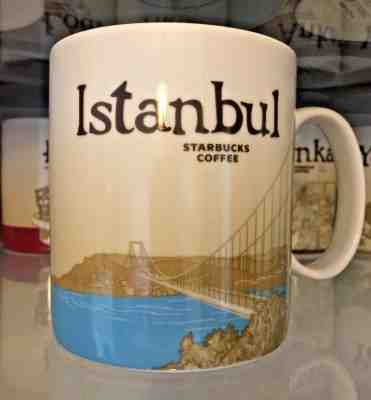 16oz Starbucks Coffee Global Icon Series City Mug Istanbul Turkey NEW WITH SKU - Sold on eBay Feb, 1st 2019 for $32.39