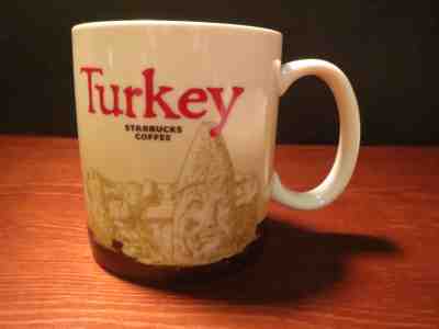 Starbucks Coffee Turkey Country Icon Collector Series Mug 16oz - Sold on eBay Jan, 30th 2019 for $24.99