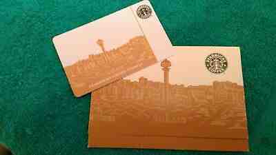 HTF!! Starbucks TURKEY Ankara 2010 Gift Card with Matching Sleeve MINT US Seller