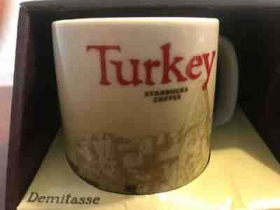 New Starbucks Icon Series Turkey -Demitasse Cup / 1 Espresso Mini Mug 89ml 3oz - Sold on eBay Jan, 21st 2019 for $24.00