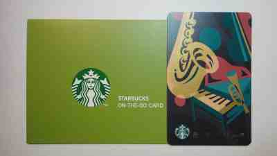 2014 Starbucks Taiwan #103~ JAZZ CARD/ SLEEVE ~ NEW - Sold on eBay Feb, 2nd 2019 for $14.99