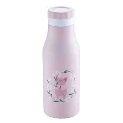 Starbucks Taiwan 2019 Chinese lunar year of pig ss waterbottle floral wreath - Sold on eBay Feb, 1st 2019 for $39.70