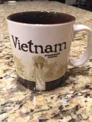 Starbucks Vietnam Ceramic Coffee Mug Brand New - Never Used, 14oz - Sold on eBay Feb, 7th 2019 for $25.73