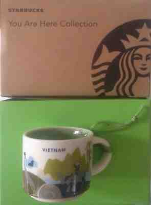 Starbucks Coffee Vietnam YOU ARE HERE YAH VIETNAM 2 Oz Mug - Sold on eBay Jan, 31st 2019 for $17.50