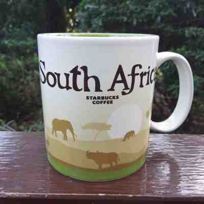 Original Starbucks City Mug 16 oz SOUTH AFRICA One of the First 2,000 Mugs - Sold on eBay Jan, 1st 2019 for $38.50