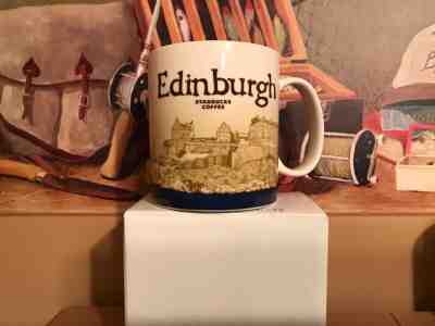 Starbucks Icon Edinburgh Scotland 16 oz Mug - Sold on eBay Feb, 6th 2019 for $72.95