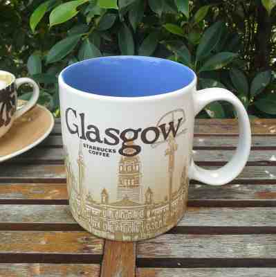 Original Starbucks City Mug 16 oz GLASGOW Scotland series 2014 Discontinued  - Sold on eBay Jan, 31st 2019 for $33.50