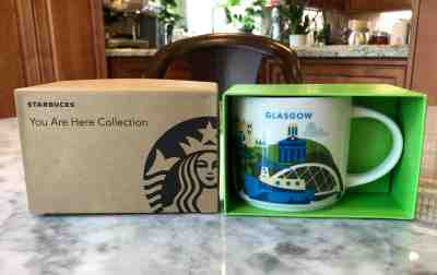 Starbucks Glasgow Scotland You are Here YAH Collector Mug ~ Mint in Box ~ MIB  - Sold on eBay Jan, 28th 2019 for $39.99