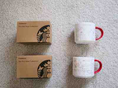 NEW Starbucks You Are Here Christmas England & Scotland Mug w/Box YAH 14 oz RARE - Sold on eBay Jan, 24th 2019 for $76.99