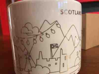 Starbucks YAH Mug Scotland Christmas Ltd Ed Bagpipes You Are Here - Sold on eBay Jan, 18th 2019 for $35.00