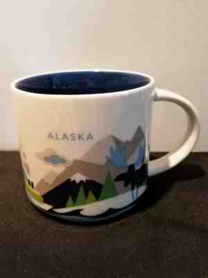 STARBUCKS ALASKA 2015 MUG YOU ARE HERE  - Sold on eBay Jan, 22nd 2019 for $40.00