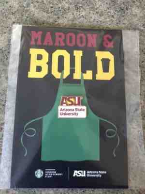 Starbucks Collectible Pin ASU Arizona Rare New Barista SCAP - Very RARE - Sold on eBay Jan, 31st 2019 for $19.99