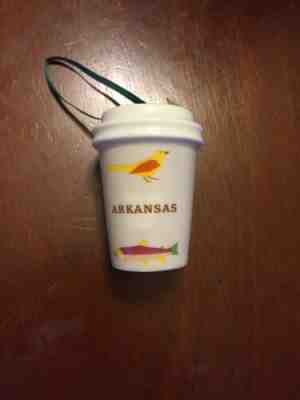 2017 Starbucks Arkansas Holiday Christmas Tree Ornament New - Sold on eBay Feb, 12th 2019 for $17.00