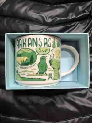 New Starbucks Been There Series Arkansas Collection 14oz Mug - Sold on eBay Feb, 3rd 2019 for $25.00