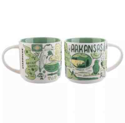 New Starbucks Been There Series Arkansas Collection 14oz Mug - Sold on eBay Dec, 26th 2018 for $23.99
