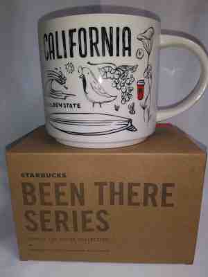 STARBUCKS CALIFORNIA *BEEN THERE* series *HOLIDAY*MUG 14oz *2018 LIMITED EDITION - Sold on eBay Feb, 11th 2019 for $7.99