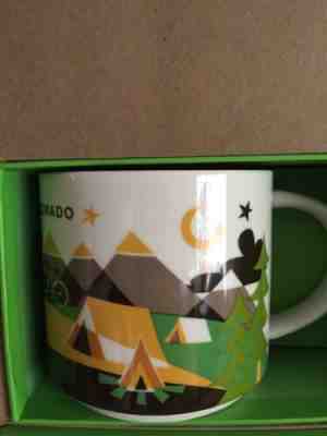 Starbucks Coffee Cup Mug Colorado You Are Here Collection - Sold on eBay Feb, 12th 2019 for $7.00