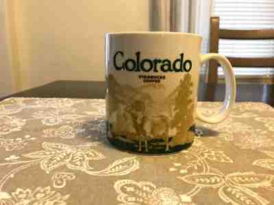 Starbucks Colorado 2012 Collector Series Coffee Mug 16 oz - Sold on eBay Feb, 9th 2019 for $6.01