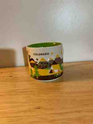 Starbucks 14oz coffee mug cup You are here collection Colorado - Sold on eBay Feb, 8th 2019 for $10.40