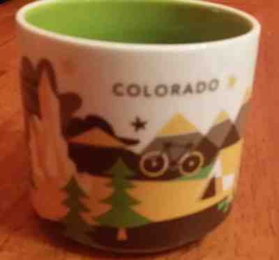 Starbucks Coffee Mug Colorado You Are Here  2013 14 oz  - Sold on eBay Feb, 5th 2019 for $5.00