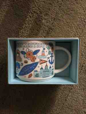 Connecticut You Are Here 14-oz Starbucks Mug (Never Been Used). - Sold on eBay Feb, 13th 2019 for $10.00