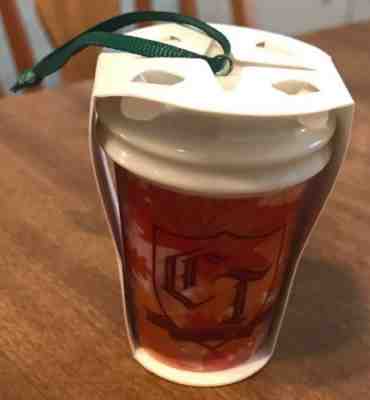 2017 Starbucks CONNECTICUT Holiday Christmas Tree Ornament New NWT - Sold on eBay Jan, 6th 2019 for $7.50