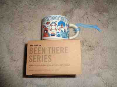 Starbucks Been There Series Connecticut 2oz Ornament FREE SHIPPING - Sold on eBay Jan, 2nd 2019 for $16.00