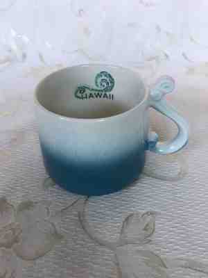 2014 STARBUCKS Coffee Mug BLUE HAWAII WAVE 10 oz Limited Edition  - Sold on eBay Jan, 30th 2019 for $7.50