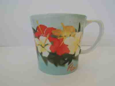 Starbucks Hawaii Hibiscus Flower Coffee Cup Mug 2010 Bone China 16 oz. - Sold on eBay Jan, 28th 2019 for $26.00