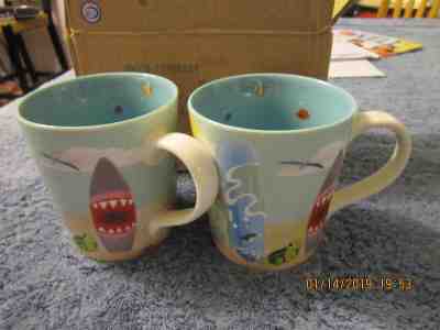 starbucks 2010 hawaii kids surfboard fish coffee cups in box lot of 2 - Sold on eBay Jan, 26th 2019 for $15.00