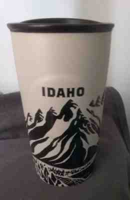 Starbucks Idaho Ceramic Travel Cup Mug 10 oz Tumbler - Sold on eBay Jan, 23rd 2019 for $62.99
