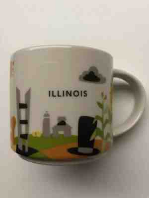 Starbucks Illinois You Are Here YAH Coffee Mug - Sold on eBay Jan, 24th 2019 for $17.00