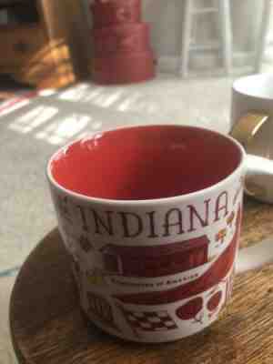 Starbucks Mugs Been There Series Indiana Christmas Tree - Sold on eBay Jan, 30th 2019 for $7.56