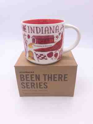 Starbucks coffee mug Been There Series Indiana - Sold on eBay Jan, 12th 2019 for $22.00