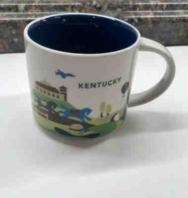 RARE Starbucks “You Are Here” Collection Kentucky 14 oz Coffee Mug - Sold on eBay Feb, 11th 2019 for $19.95