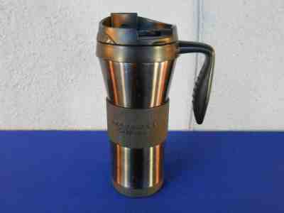 Starbucks Stainless Steel Miller Rugged Coffee Tumbler 16 oz Brown 2009 *READ* - Sold on eBay Feb, 15th 2019 for $4.00
