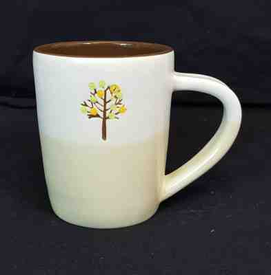 2009 Starbucks Coffee FALL Daily Cup Brown & Beige AUTUMN TREE 12oz Mug MINT - Sold on eBay Jan, 30th 2019 for $12.95