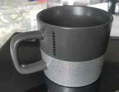 NEW Starbucks Holiday 2018 Ceramic Mug Silver Sparkle Glitter Mug 12oz - Sold on eBay Feb, 15th 2019 for $19.00