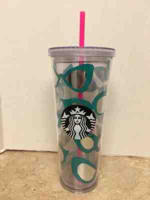 2014 Starbucks Travel Tumbler Cold Cup 24oz Nice preowned condition  - Sold on eBay Feb, 15th 2019 for $11.75