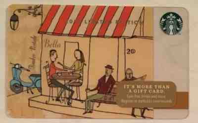 Starbucks 2014 Vespa Card Limited Edition - Sold on eBay Feb, 15th 2019 for $2.00