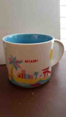 Starbucks New Limited  "You Are Here" Mugs -  Miami   - Sold on eBay Feb, 14th 2019 for $15.00